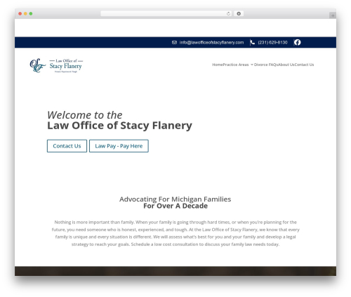 Theme WordPress Divi - lawofficeofstacyflanery.com