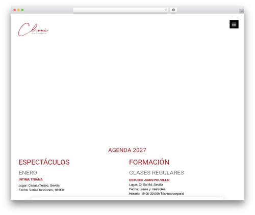 Theme WordPress xtron - choniciaflamenca.com Theme WordPress xtron - choniciaflamenca.com