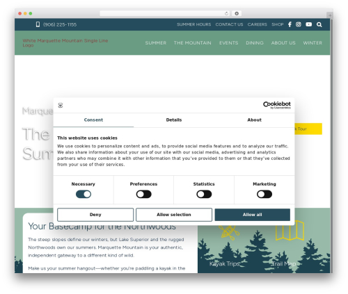 Dooley drawer WordPress plugin - marquettemountain.com