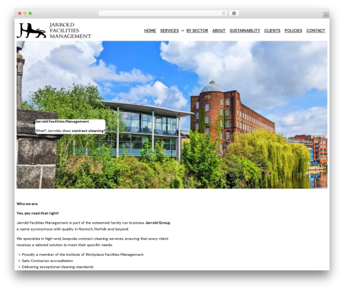 Carter WordPress theme - jarroldfm.co.uk