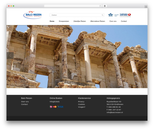 Mirror WordPress Theme WordPress theme design - balcireizen.nl