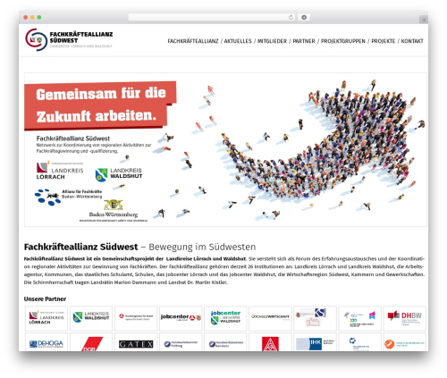 Bne flyout WordPress plugin - fachkraefteallianz-suedwest.de