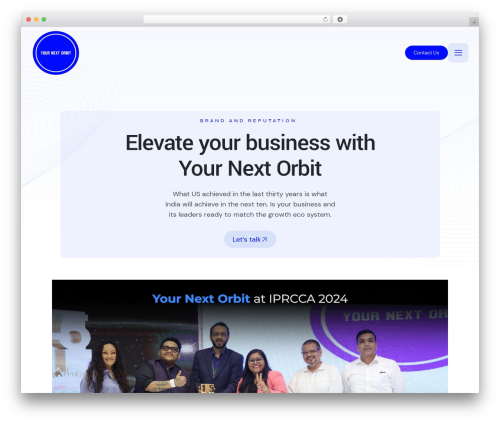Theme WordPress Synck - yournextorbit.com