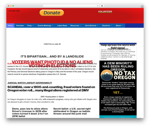 Dynamic front end heartbeat control WordPress plugin - polkcounty.gop