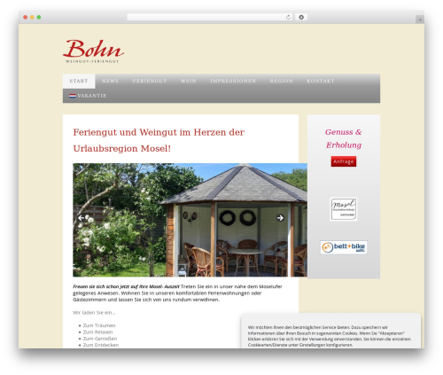 Gallery Manager (fancy-gallery) free WordPress plugin - feriengut-bohn.de