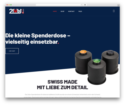 Emso Progression theme WordPress - 2lub.ch
