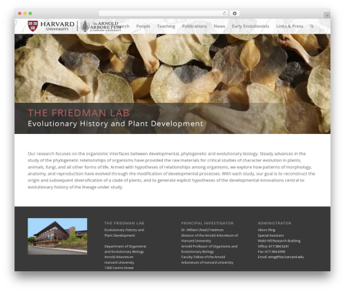 Multimanager wp WordPress plugin - plantmorphology.org