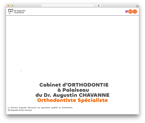 Mediweb WordPress theme - orthodontie-palaiseau-chavanne.fr