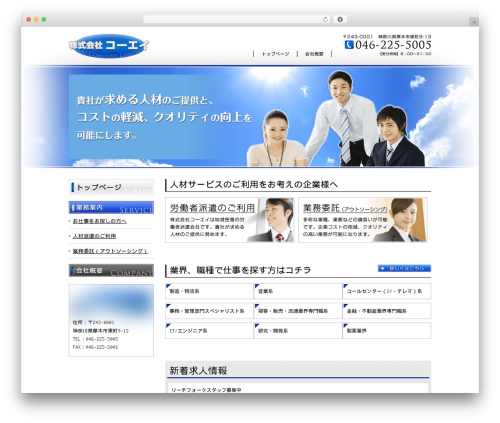 Themify Basic premium WordPress theme - koei-t.net