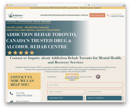 WordPress theme customTheme - addiction-rehab-toronto.b-cdn.net