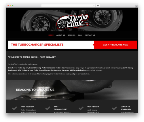 WordPress theme Blaszok | Shared By Themes24x7.com - turboclinic.co.za