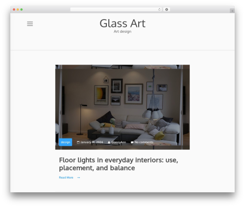 WordPress theme Decode - tjglassartoregon.com