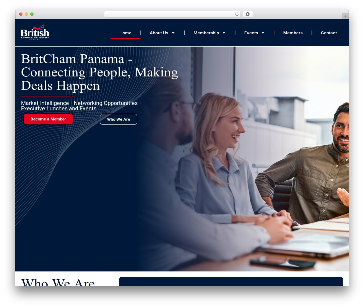 WordPress theme Hello Elementor - britcham.com.pa