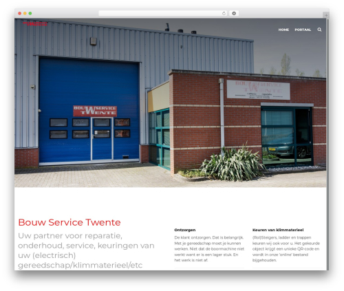WordPress theme Polo - bouwservicetwente.nl