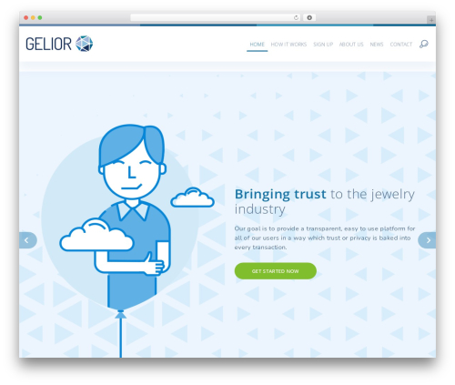 WordPress theme Utouch - gelior.com