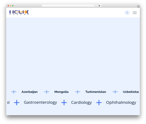 Xleb WordPress theme - helix-ph.com
