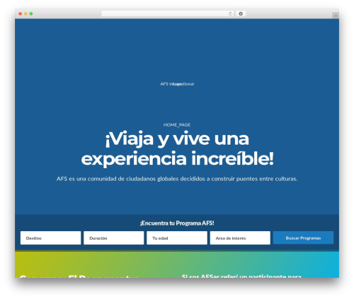 AFS Core Theme WordPress theme - afs.org.uy