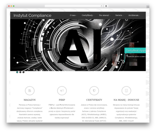Asteria Lite best WordPress theme - instytutcompliance.pl