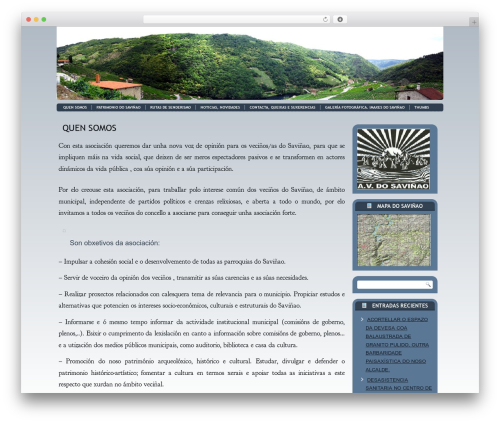 AVVSavinhao theme WordPress - aavvdosavinhao.org