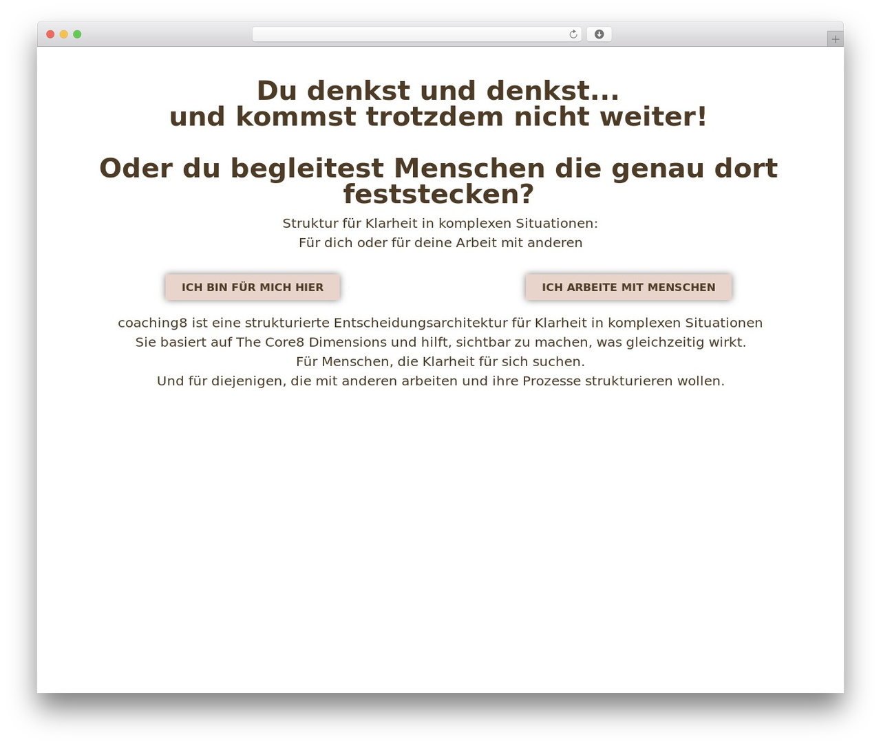 Hello Elementor WordPress website theme - coaching8.ch