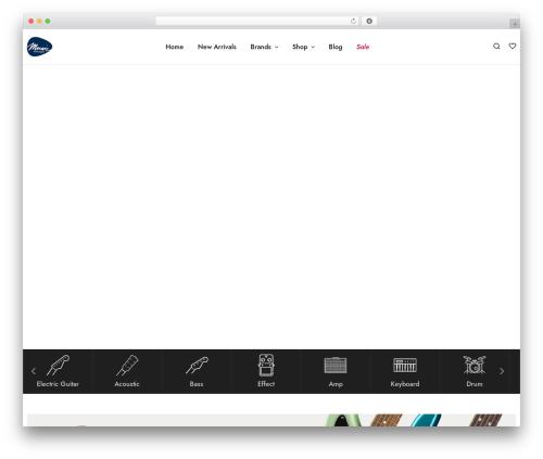 Razzi theme WordPress - musicconcept.co.th