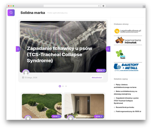 Shapebox WP theme - solidnamarka.pl
