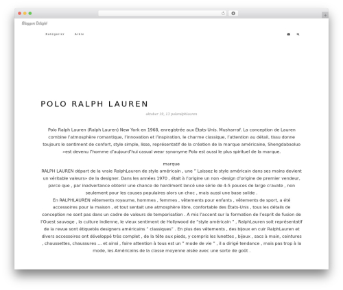 Theme WordPress Base network theme - poloralphlauren.bloggersdelight.dk