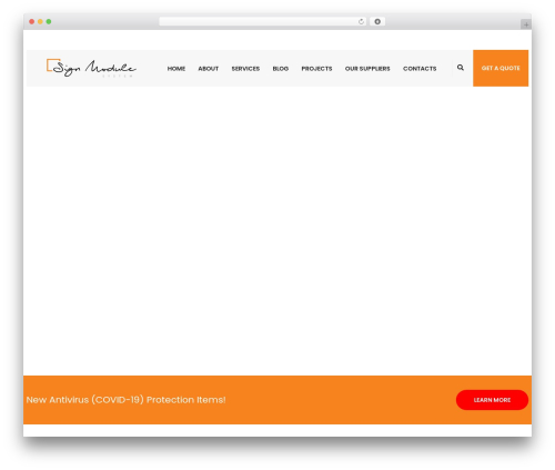 Theme WordPress Smodule - smodule.me