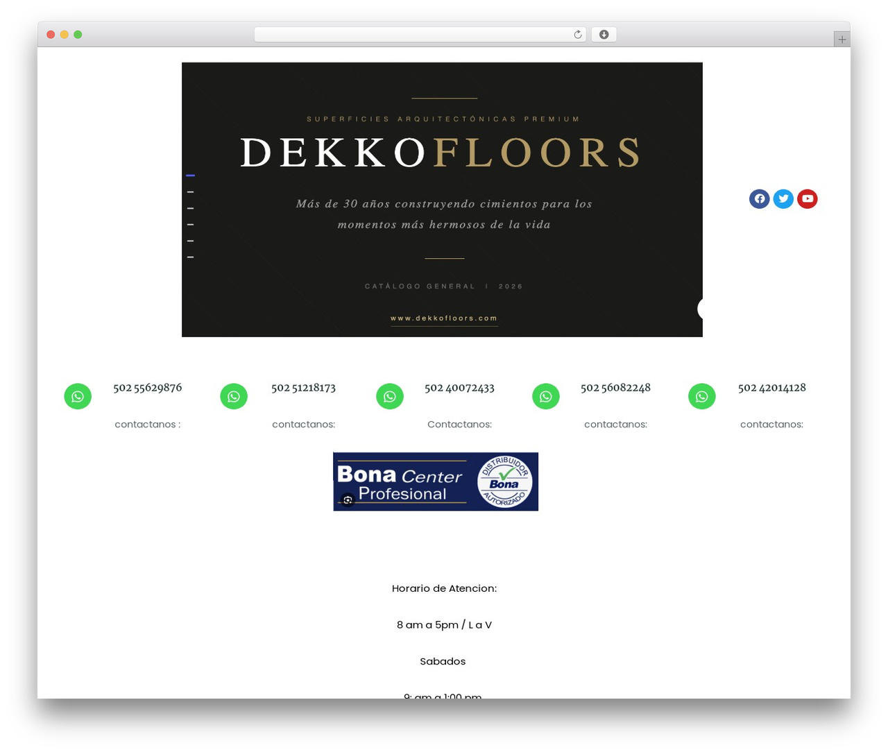 WordPress theme Intoriza - dekkofloors.com