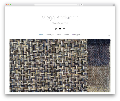 Eclipse theme WordPress - merjakeskinen.com