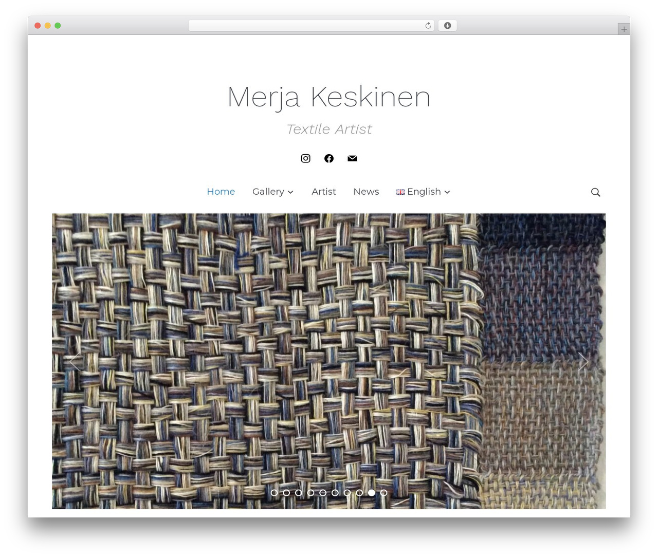 Eclipse theme WordPress - merjakeskinen.com