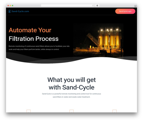 Engin WordPress theme - sand-watch.com