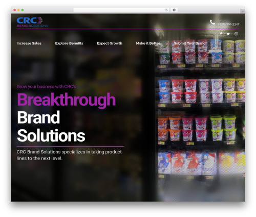 Showcase WordPress plugin - crcbranding.com