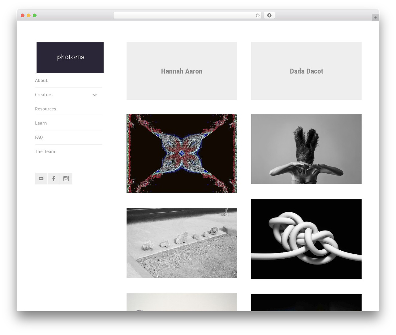 Theme WordPress Blask - photoma.info