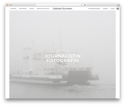Theme WordPress Border - gabriele-summen.de