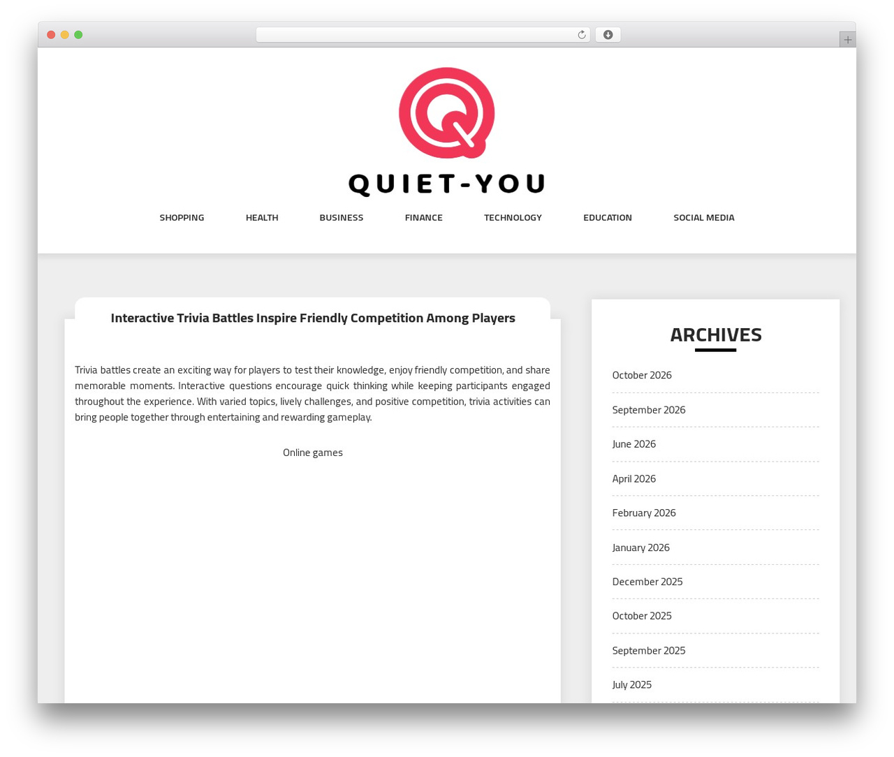 Web Wave Child theme WordPress free - quiet-you.net