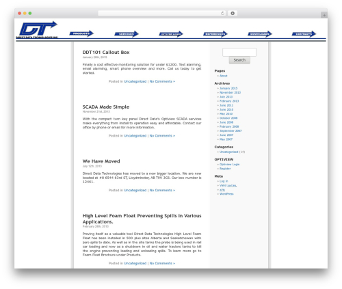 WordPress theme Direct Data - directdatatech.ca