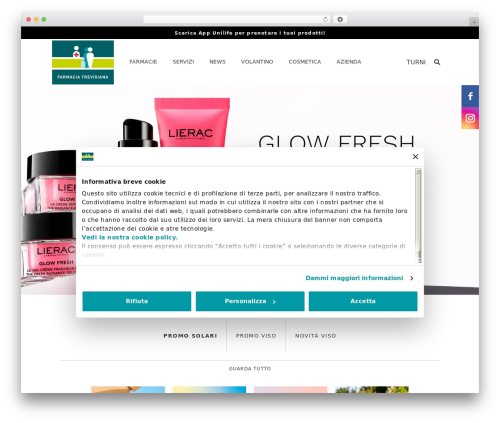 Custom Theme WordPress theme - farmaciatrevigiana.it