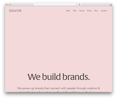 Source blocks WordPress plugin - source-design.co.uk