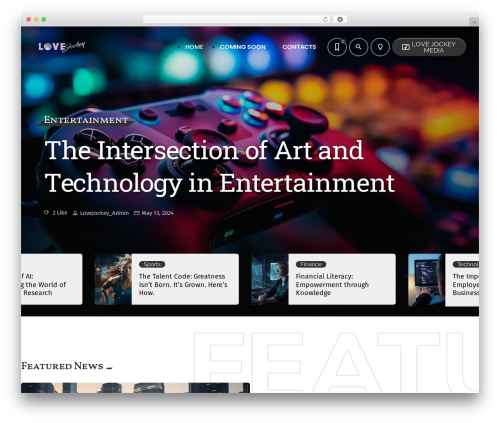 Qttm swipebox WordPress plugin - lovejockey.com