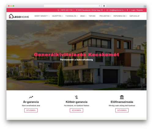 MyHome theme WordPress - legohome.hu