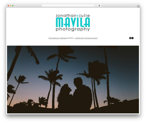Ona wallpapers WordPress theme - mavilaphotography.com