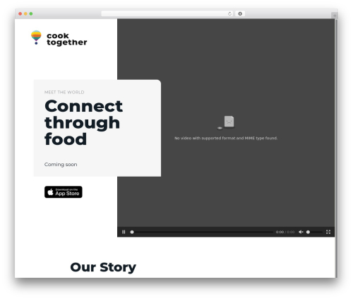 Theme Default WordPress theme - letscooktogether.com