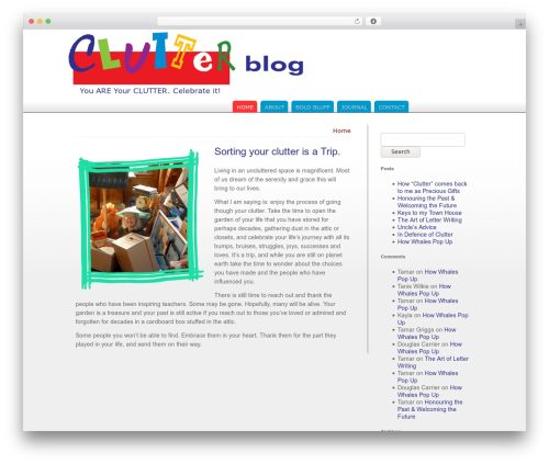 Adobe Developer Connection Theme WordPress blog theme - theclutterblog.com