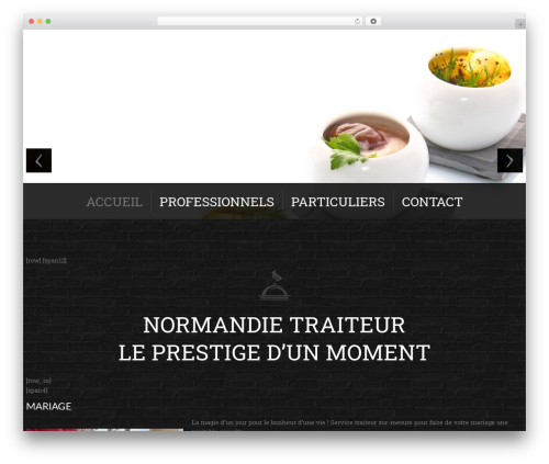 Cherry media parallax WordPress plugin - traiteur-normandie-mariage-rouen-buffet-76.com