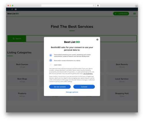 Classified listing toolkits WordPress plugin - bestlistbd.com