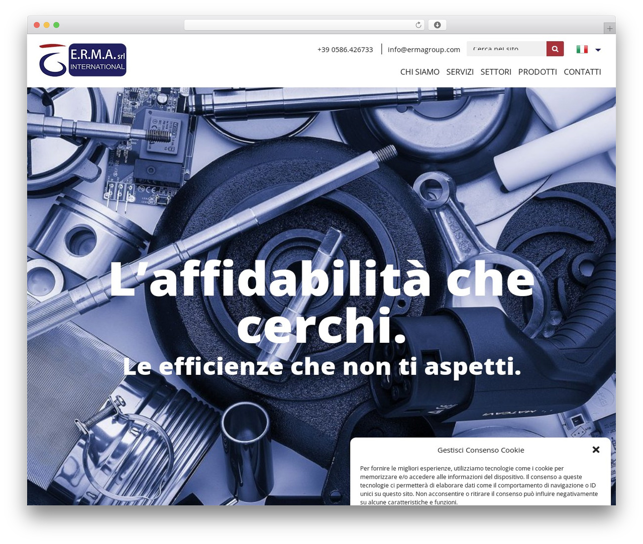 Erma Group premium WordPress theme - ermagroup.com