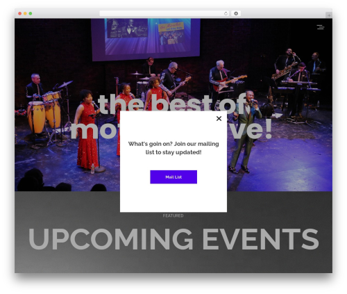 Wolf playlist manager WordPress plugin - thatmotownband.com
