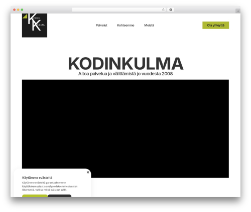 Kansleri cookie consent WordPress plugin - kodinkulma.fi