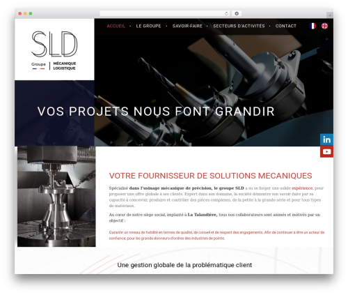 Igloo WordPress theme - sld.fr